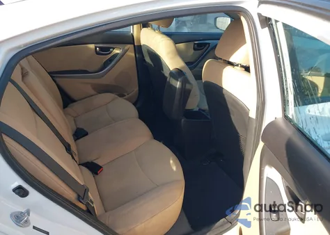 2013 Hyundai Elantra Gls z USA, uszkodzony, nr VIN 5NPDH4AE5DH451137